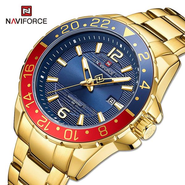 wristwatches naviforce casual fashion quartz watches mens date display waterproof stainless steel strap for male relogio masculino, Slivery;brown
wristwatches naviforce casual fashion quartz watches mens date display waterproof stainless steel strap for male relogio masculino, Slivery;brown