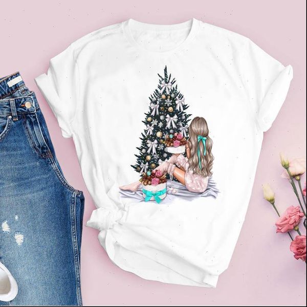 tees for women t shirt print gift cartoon 90s trend happy merry christmas ladies clothes lady clothing female, White
tees for women t shirt print gift cartoon 90s trend happy merry christmas ladies clothes lady clothing female, White