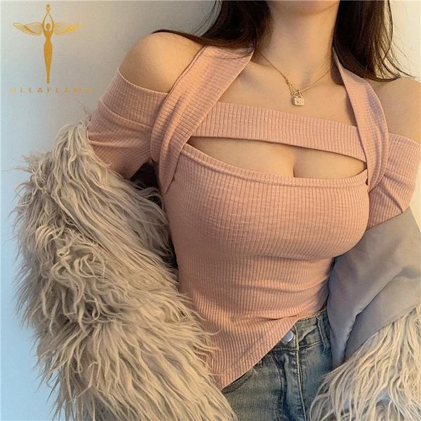 women's t-shirt halter hollow t-shirts womens ribbed knitted crop summer irregular hem long sleeve skinny t-pullover sweet casual t, White
women's t-shirt halter hollow t-shirts womens ribbed knitted crop summer irregular hem long sleeve skinny t-pullover sweet casual t, White