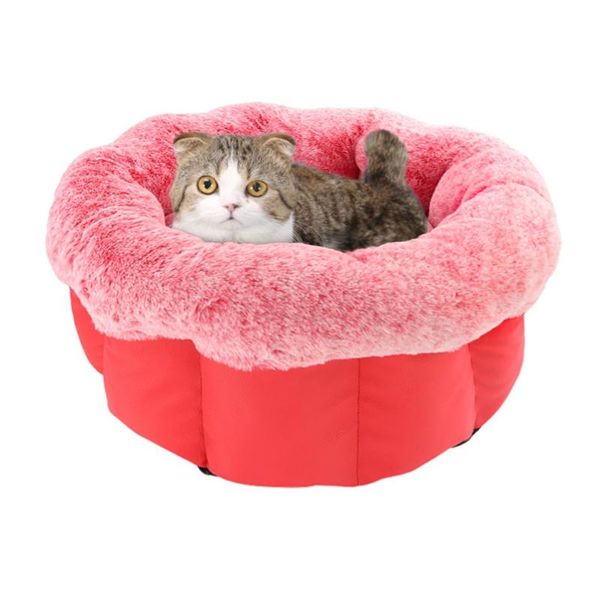 pet bed fashion dog kennel small cat puppy round house soft warm pad nest winter thickening plush kennels & pens
pet bed fashion dog kennel small cat puppy round house soft warm pad nest winter thickening plush kennels & pens