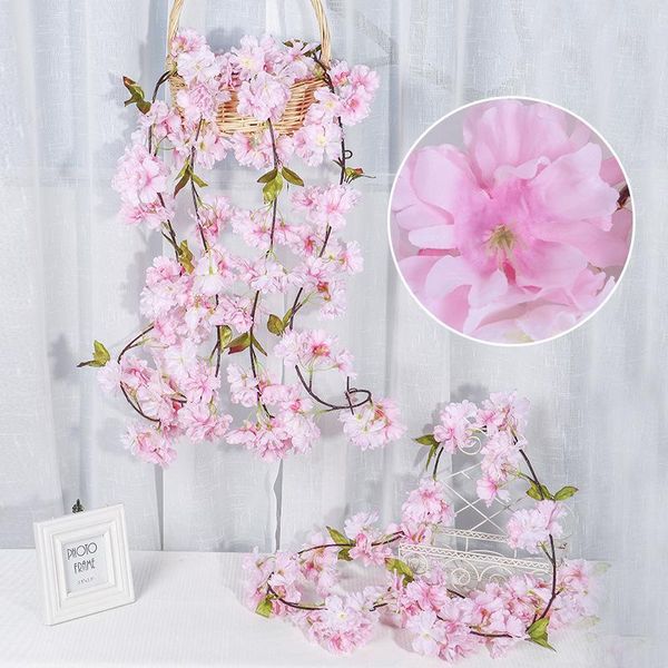decorative flowers & wreaths cherry blossom vine simulation flower silk shape wedding arrangement home venue decoration dress up props
decorative flowers & wreaths cherry blossom vine simulation flower silk shape wedding arrangement home venue decoration dress up props