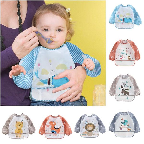 waterproof long sleeve bib for toddler baby kids feeding apron cartoon animal fruit print bibs cloths accessories#4 & burp
waterproof long sleeve bib for toddler baby kids feeding apron cartoon animal fruit print bibs cloths accessories#4 & burp
