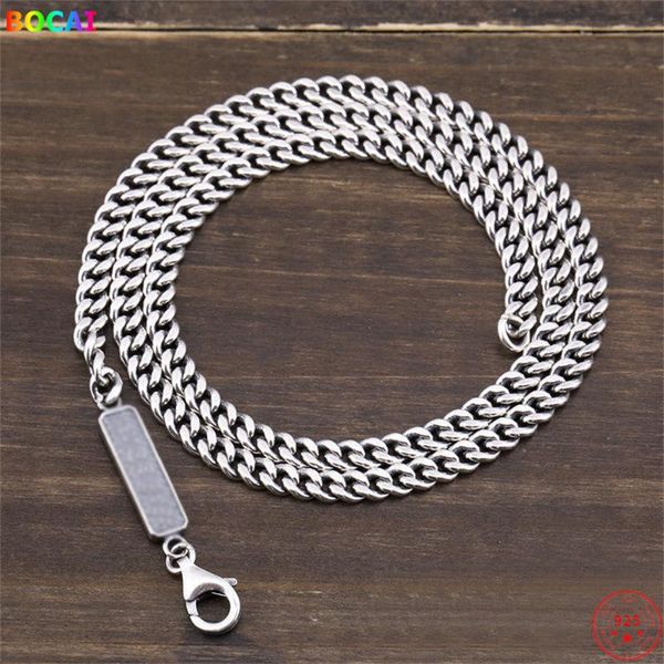 chains s925 sterling silver charm necklace 2021 fashion horsewhip clavicle chain pure argentum neck jewelry for women and men 
chains s925 sterling silver charm necklace 2021 fashion horsewhip clavicle chain pure argentum neck jewelry for women and men