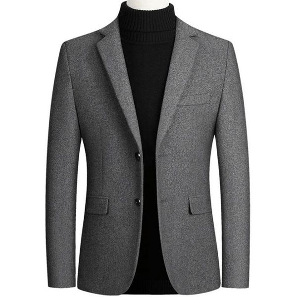 men's suits & blazers men wool blazer business casual slim fit party/wedding dress woolen jackets terno masculino, White;black
men's suits & blazers men wool blazer business casual slim fit party/wedding dress woolen jackets terno masculino, White;black