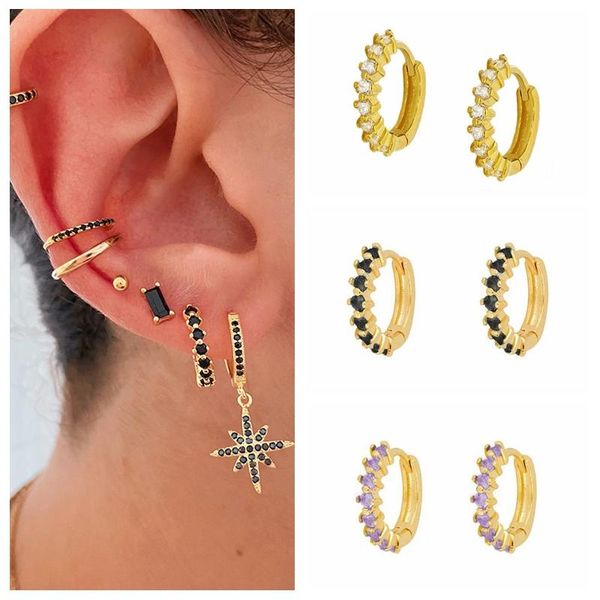 hoop & huggie 925 sterling silver crystal earrings for women earring 2021 trend loop jewelry zircon pendientes oorbellen, Golden;silver
hoop & huggie 925 sterling silver crystal earrings for women earring 2021 trend loop jewelry zircon pendientes oorbellen, Golden;silver