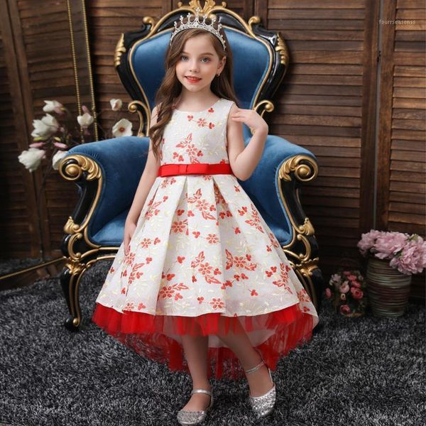 girl's dresses flower girl sleeveless trailing princess dress youth embroidery retro birthday party wedding show communion costume1, Red;yellow
girl's dresses flower girl sleeveless trailing princess dress youth embroidery retro birthday party wedding show communion costume1, Red;yellow