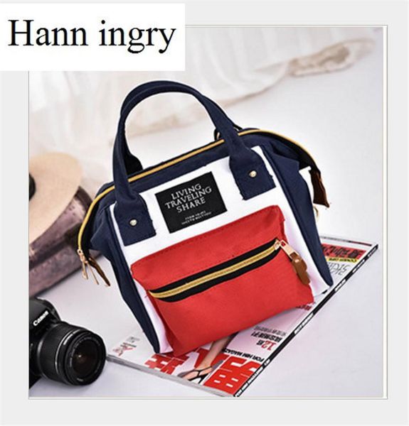 backpack hann ingry men & women shoulder bag large capacity travel durable nylon splicing leisure couple h186d
backpack hann ingry men & women shoulder bag large capacity travel durable nylon splicing leisure couple h186d