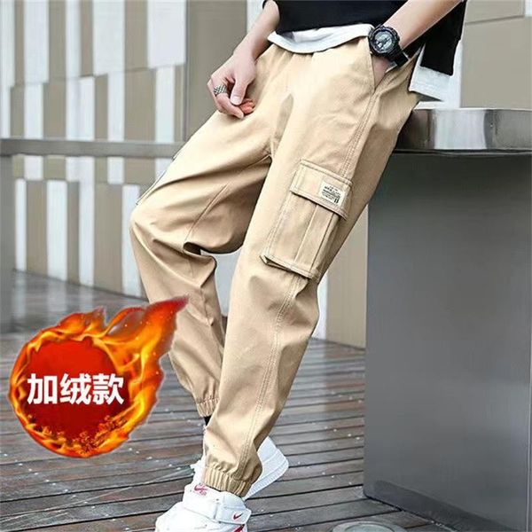 men's pants 2021 youth overalls, loose leggings, sports pants, student warm and flannel large casual, Black
men's pants 2021 youth overalls, loose leggings, sports pants, student warm and flannel large casual, Black
