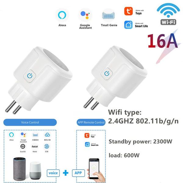 smart home control 16a eu wifi power plug with monitor wireless socket outlet works timing function google intelligence system
smart home control 16a eu wifi power plug with monitor wireless socket outlet works timing function google intelligence system