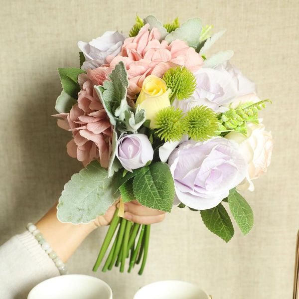 artificial flower rose bouquet silk for wedding home decoration fake big hydrangea hybrid decorative flowers & wreaths
artificial flower rose bouquet silk for wedding home decoration fake big hydrangea hybrid decorative flowers & wreaths