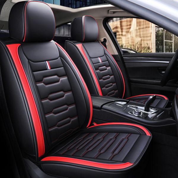 car accessory seat cover for sedan suv durable leather universal five seats set cushion including front and rear covers full covered gray de
car accessory seat cover for sedan suv durable leather universal five seats set cushion including front and rear covers full covered gray de