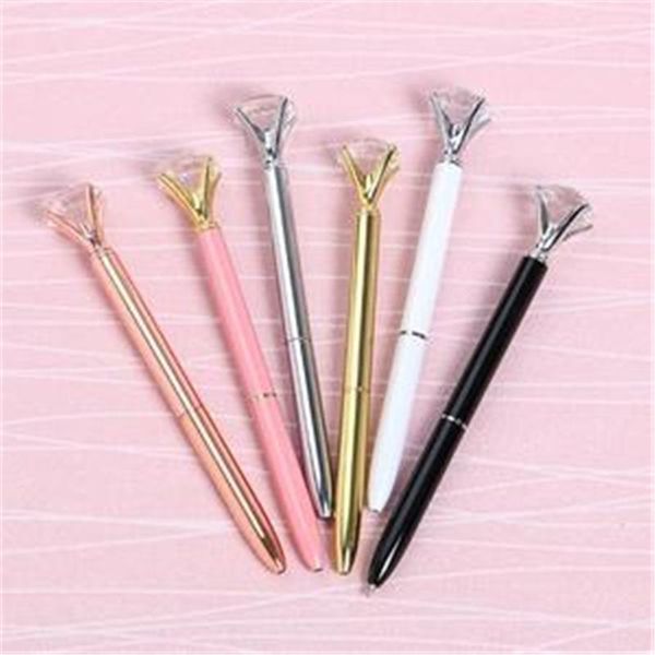 kawaii ballpoint pen big gem metal ball with large diamond blue and black magical fashion school office supplies pens, Blue;orange
kawaii ballpoint pen big gem metal ball with large diamond blue and black magical fashion school office supplies pens, Blue;orange