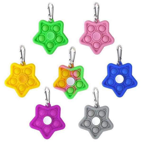 in stock five-pointed star fidget toys fidget spinner push it bubble funny key ring relieve children's anxiety and stress toys dhl
in stock five-pointed star fidget toys fidget spinner push it bubble funny key ring relieve children's anxiety and stress toys dhl