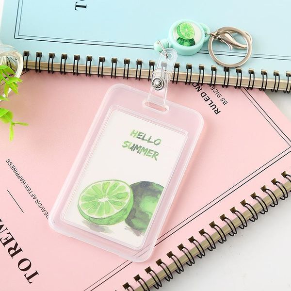 card holders simple and creative student pvc bus cartoon plastic protection sleeve with retractable badge reel office school suppli, Brown;gray
card holders simple and creative student pvc bus cartoon plastic protection sleeve with retractable badge reel office school suppli, Brown;gray