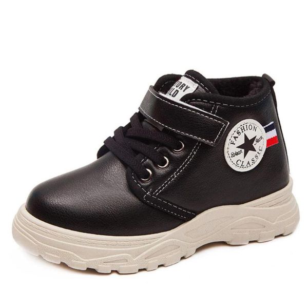 sneakers children boots pu leather waterproof winter kids snow brand girls shoes rubber, Black;red
sneakers children boots pu leather waterproof winter kids snow brand girls shoes rubber, Black;red