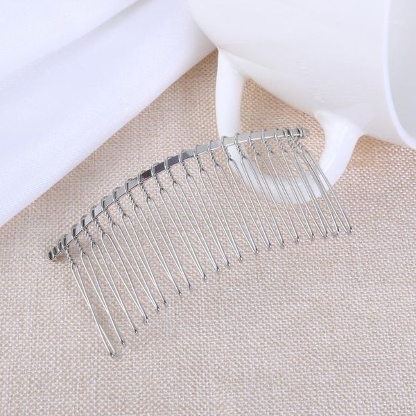 5pcs metal hair clip combs iron wire clasp veil inserted for girls (20k white) brushes1, Silver
5pcs metal hair clip combs iron wire clasp veil inserted for girls (20k white) brushes1, Silver
