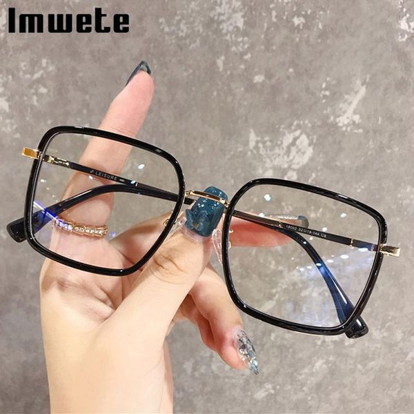 fashion sunglasses frames imwete square glasses women men anti blue light computer spectacles oversized optical black eyewear big frame 
fashion sunglasses frames imwete square glasses women men anti blue light computer spectacles oversized optical black eyewear big frame