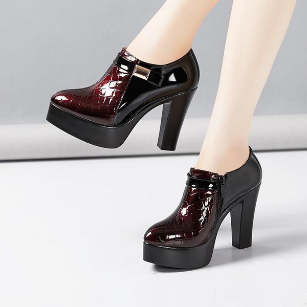dress shoes women platform block heel big size 33-43 footwear high heels office party autumn winter 2021, Black
dress shoes women platform block heel big size 33-43 footwear high heels office party autumn winter 2021, Black