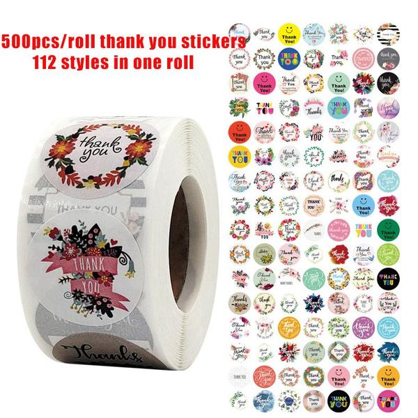gift wrap 500 pcs round thank you stickers roll 112 styles seal labels package decor sticker for wedding party scrapbooking
gift wrap 500 pcs round thank you stickers roll 112 styles seal labels package decor sticker for wedding party scrapbooking