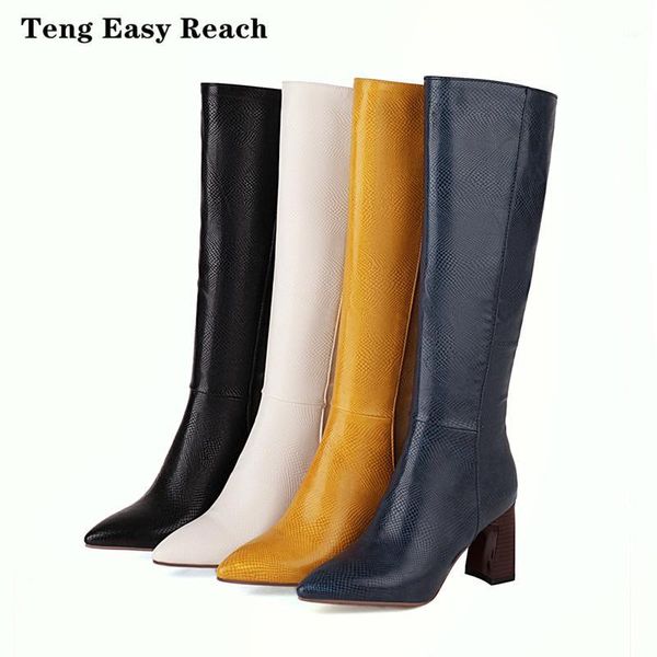 boots fashion knee high women autumn winter women's square heel zipper ladies shoes long1, Black
boots fashion knee high women autumn winter women's square heel zipper ladies shoes long1, Black