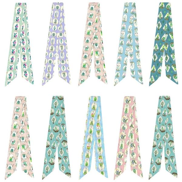 fashion women watercolor plant print variety bag handle tie wrap silk scarf small 5*95cm scarves, Blue;gray
fashion women watercolor plant print variety bag handle tie wrap silk scarf small 5*95cm scarves, Blue;gray