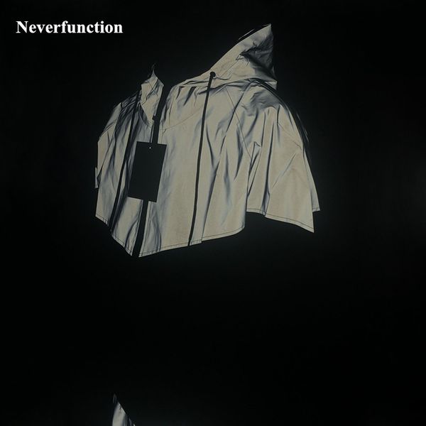 hoodies men streetwear hip hop full hooded night shining male windbreaker waterproof jacket coats, Black
hoodies men streetwear hip hop full hooded night shining male windbreaker waterproof jacket coats, Black