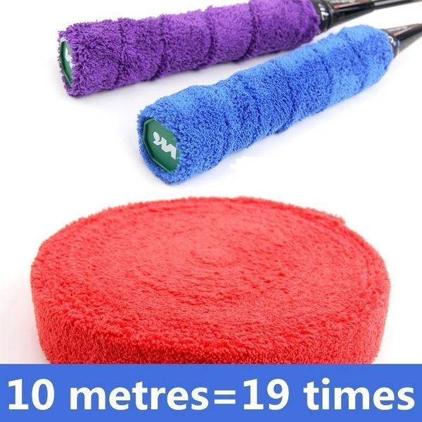 cotton badminton rackets towel over grips thicken wraps anti-skid sweat absorbed glue taps tennis overgrip l2031spd sets 
cotton badminton rackets towel over grips thicken wraps anti-skid sweat absorbed glue taps tennis overgrip l2031spd sets