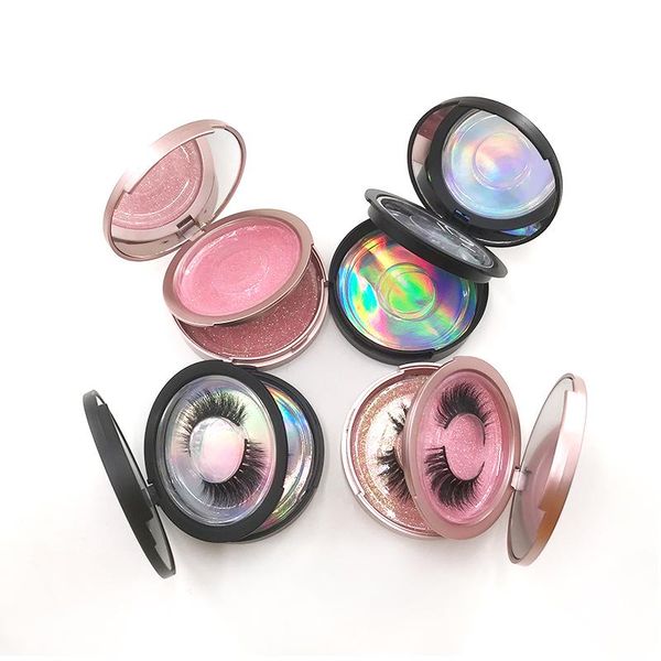 false eyelashes double layer eyelash packaging circle box with mirror 20pcs cases clear tray nail tip storage
false eyelashes double layer eyelash packaging circle box with mirror 20pcs cases clear tray nail tip storage