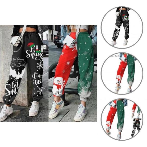women's pants & capris sporty women trousers ankle length streetwear christmas elements sweatpants, Black;white
women's pants & capris sporty women trousers ankle length streetwear christmas elements sweatpants, Black;white