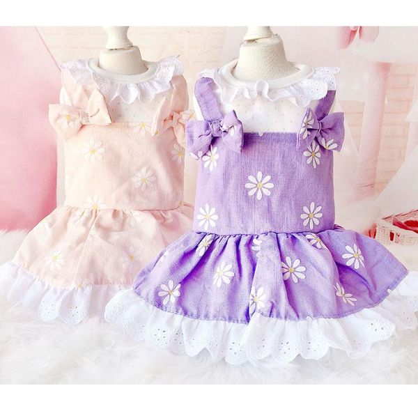 dog apparel pink purple night dress bowknot straps print girl dresses for small dogs chihuahua sunflower prom quinceanera robe l
dog apparel pink purple night dress bowknot straps print girl dresses for small dogs chihuahua sunflower prom quinceanera robe l