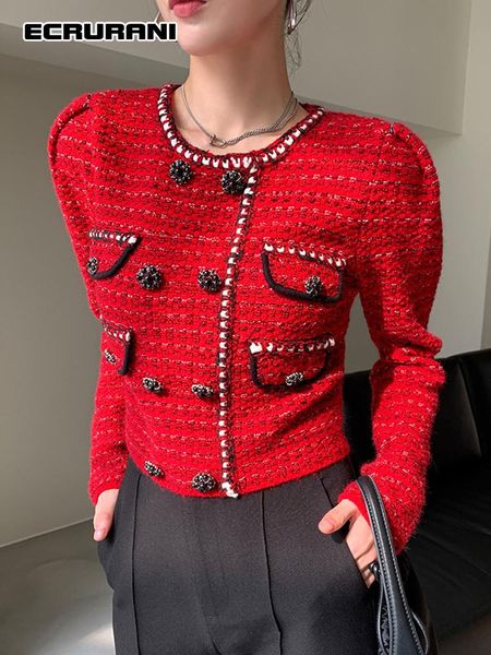 women's knits & tees ecrurani red temperament sweater for women round neck long sleeve colorblock slim knitting sweaters 2021 autumn cl, White
women's knits & tees ecrurani red temperament sweater for women round neck long sleeve colorblock slim knitting sweaters 2021 autumn cl, White