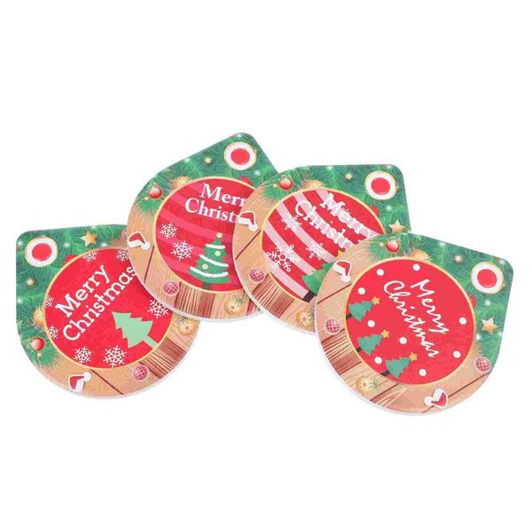 mats & pads 4pcs practical christmas pattern cup creative household coasters (red)
mats & pads 4pcs practical christmas pattern cup creative household coasters (red)