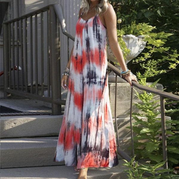 casual dresses plus size women sleeveless v-neck long dress summer tie-dye striped print girls loose spaghetti strap beachwear, Black;gray
casual dresses plus size women sleeveless v-neck long dress summer tie-dye striped print girls loose spaghetti strap beachwear, Black;gray