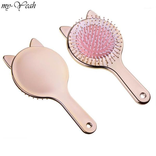 hair care brush massage comb cat ear design antistatic promote head blood circulation styling tool diy home1, Silver
hair care brush massage comb cat ear design antistatic promote head blood circulation styling tool diy home1, Silver