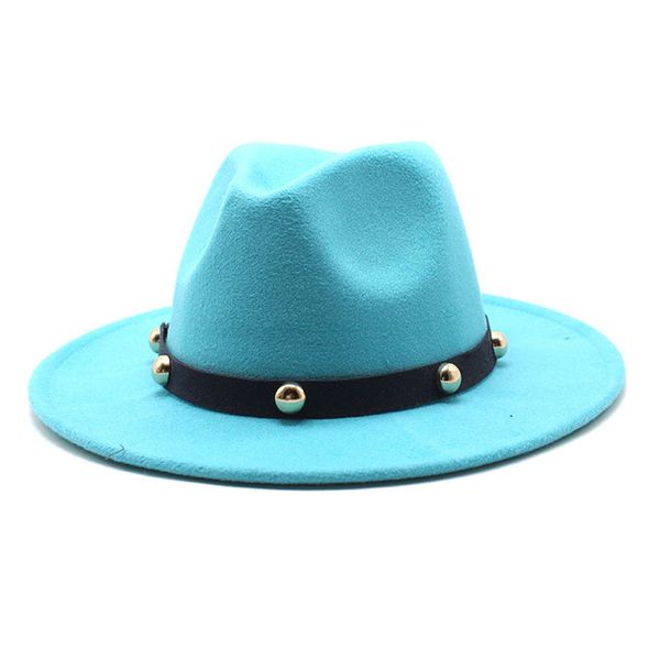 women party formal fedora hats wide brim wool felt jazz hats panama winter church wedding cap sombreros de mujer, Blue;gray
women party formal fedora hats wide brim wool felt jazz hats panama winter church wedding cap sombreros de mujer, Blue;gray