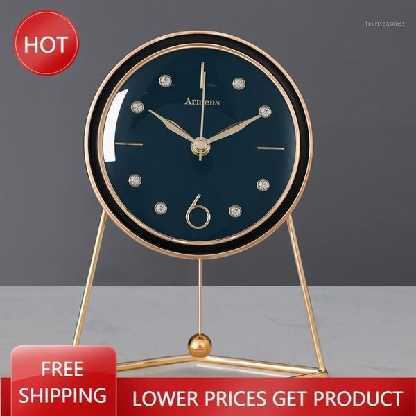 desk & table clocks creative metal clock living room nordic electronic modern design kitchen sveglia da comodino home decoration1
desk & table clocks creative metal clock living room nordic electronic modern design kitchen sveglia da comodino home decoration1