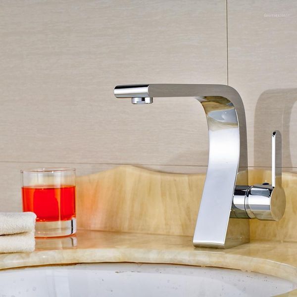 bathroom sink faucets chrome polish deck mounted faucet &cold water mixer tap single hole1
bathroom sink faucets chrome polish deck mounted faucet &cold water mixer tap single hole1