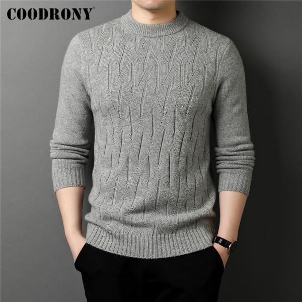 men's sweaters coodrony brand autumn winter arrival pure color o-neck sweater cotton wool pullover men soft knitted thick warm jersey c, White;black
men's sweaters coodrony brand autumn winter arrival pure color o-neck sweater cotton wool pullover men soft knitted thick warm jersey c, White;black