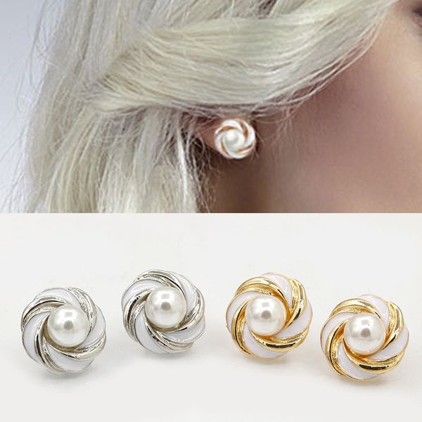 new jewelry round flower drop oil earrings pearl earrings jewelry store, Golden
new jewelry round flower drop oil earrings pearl earrings jewelry store, Golden
