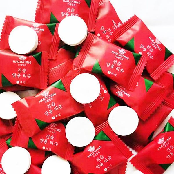 20pcs disposable towel compressed portable travel non-woven face water wet wipe outdoor moistened tissues
20pcs disposable towel compressed portable travel non-woven face water wet wipe outdoor moistened tissues