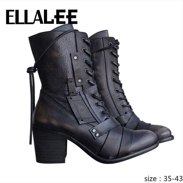 boots mid-calf lace-up motorcycle women high heels square heel pointed toe leather black purple cowboy shoes size 43
boots mid-calf lace-up motorcycle women high heels square heel pointed toe leather black purple cowboy shoes size 43