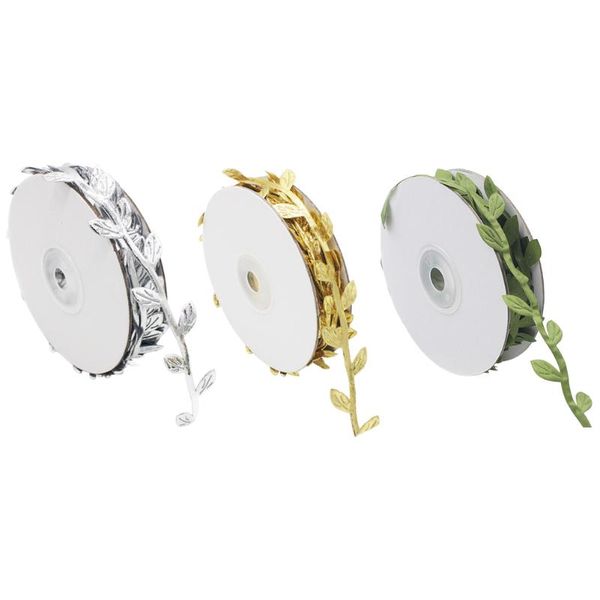 decorative flowers & wreaths artificial vines ribbon 3 rolls simulation foliage rattan leaves silk leaf for party wedding decoration
decorative flowers & wreaths artificial vines ribbon 3 rolls simulation foliage rattan leaves silk leaf for party wedding decoration