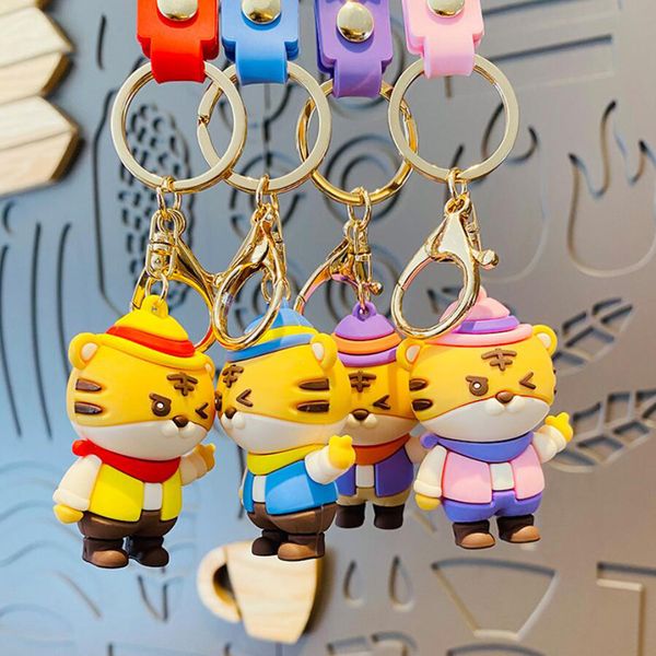 personality cartoon keychain key chain keychains buckle lovers car handmade men women bags pvc tiger doll pendant accessories ysk0231-0234, Silver
personality cartoon keychain key chain keychains buckle lovers car handmade men women bags pvc tiger doll pendant accessories ysk0231-0234, Silver