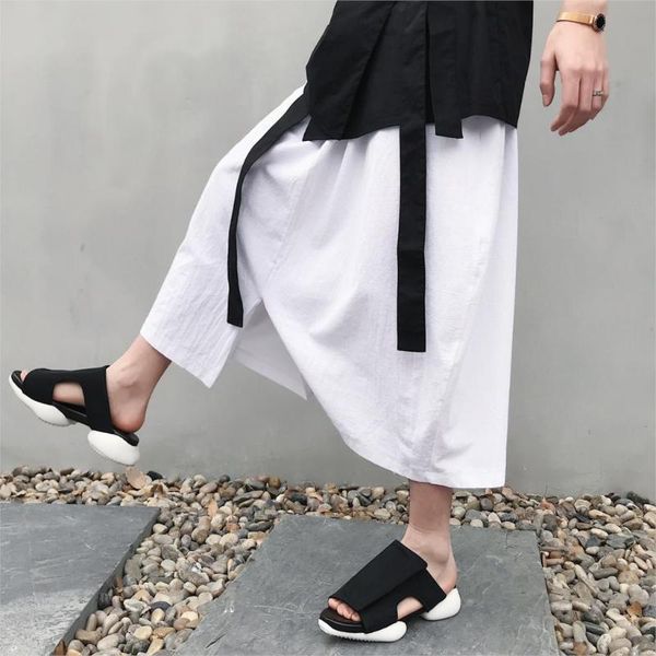 summer men loose black white cotton linen casual pant male japanese style harem wide leg trousers calf-length pants mid men's
summer men loose black white cotton linen casual pant male japanese style harem wide leg trousers calf-length pants mid men's