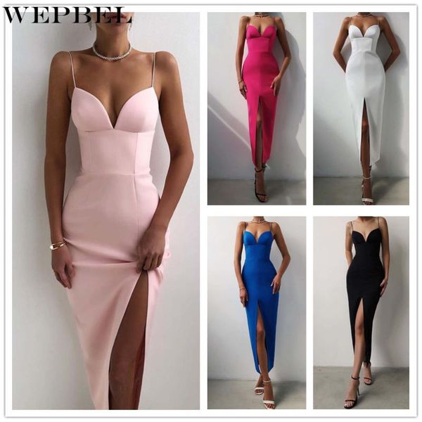 ethnic clothing wepbel women elegant party evening dress ladies sleeveless v neck halter corset high split prom gown, Red
ethnic clothing wepbel women elegant party evening dress ladies sleeveless v neck halter corset high split prom gown, Red