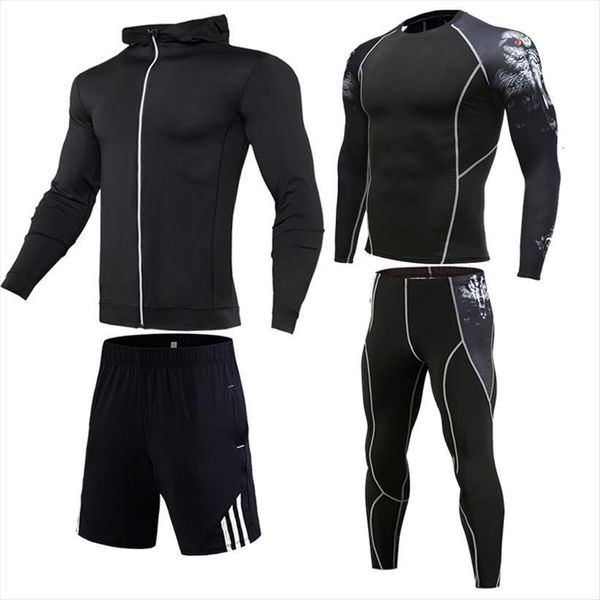 compression sportswear running sports suit mens tracksuit tights clothes gym fitness training set jogging tracksuits, Gray
compression sportswear running sports suit mens tracksuit tights clothes gym fitness training set jogging tracksuits, Gray