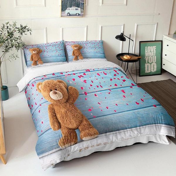 bedding sets cartoon bear love duvet cover cute comforter set for kids adults king size 3d simple quilt bed linening
bedding sets cartoon bear love duvet cover cute comforter set for kids adults king size 3d simple quilt bed linening