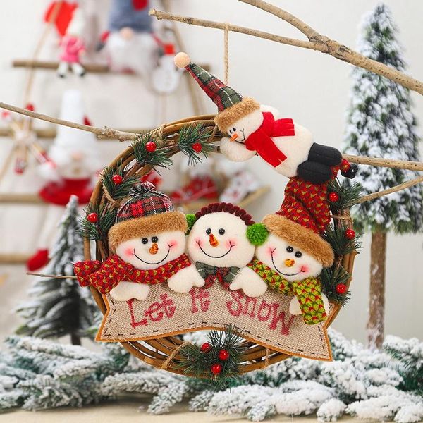 decorative flowers & wreaths christmas decoration window santa claus doll rattan wreath tree family pendant props with
decorative flowers & wreaths christmas decoration window santa claus doll rattan wreath tree family pendant props with