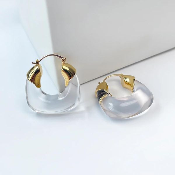 hoop & huggie aensoa trendy 2021 transparent resin earrings minimalist women round geometric golden metal earring vintage ins jewelry, Golden;silver
hoop & huggie aensoa trendy 2021 transparent resin earrings minimalist women round geometric golden metal earring vintage ins jewelry, Golden;silver