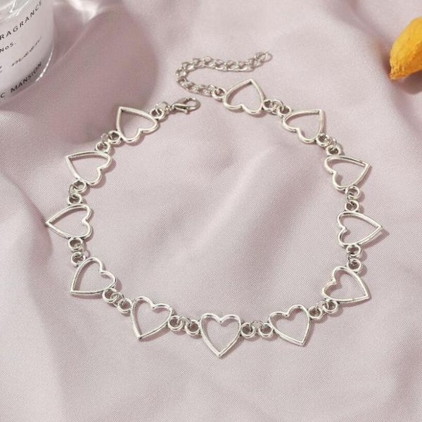 chokers kpop fashion silver color metal heart love neck chains choker necklace for women hip hop trend party women's jewelry, Golden;silver
chokers kpop fashion silver color metal heart love neck chains choker necklace for women hip hop trend party women's jewelry, Golden;silver